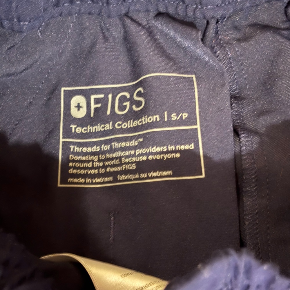 Ultra High Rise Shelby Wide Leg Scrub Pants - Picture 5 of 5